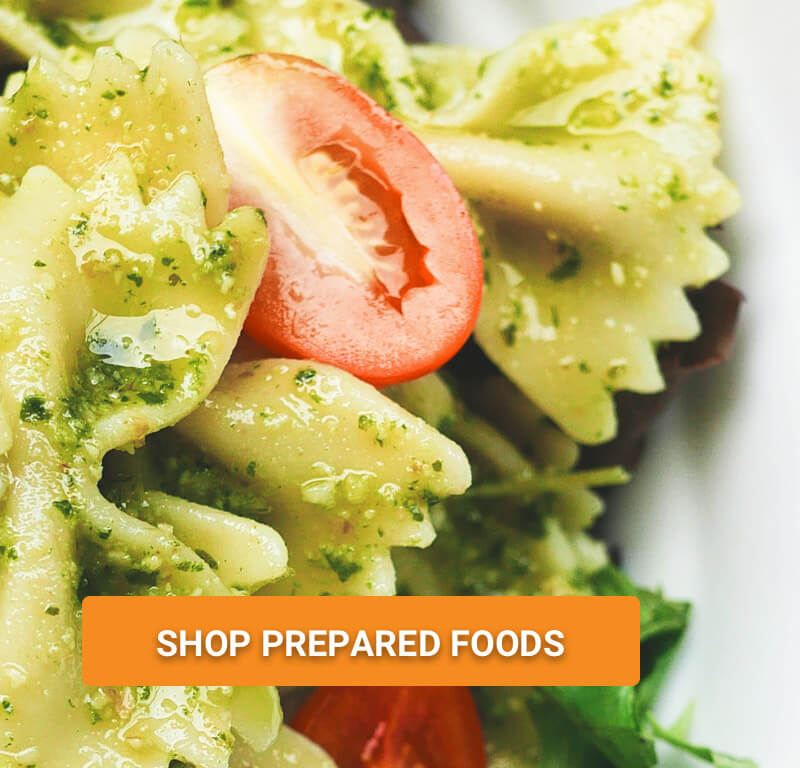 pasta with pesto and tomatoes